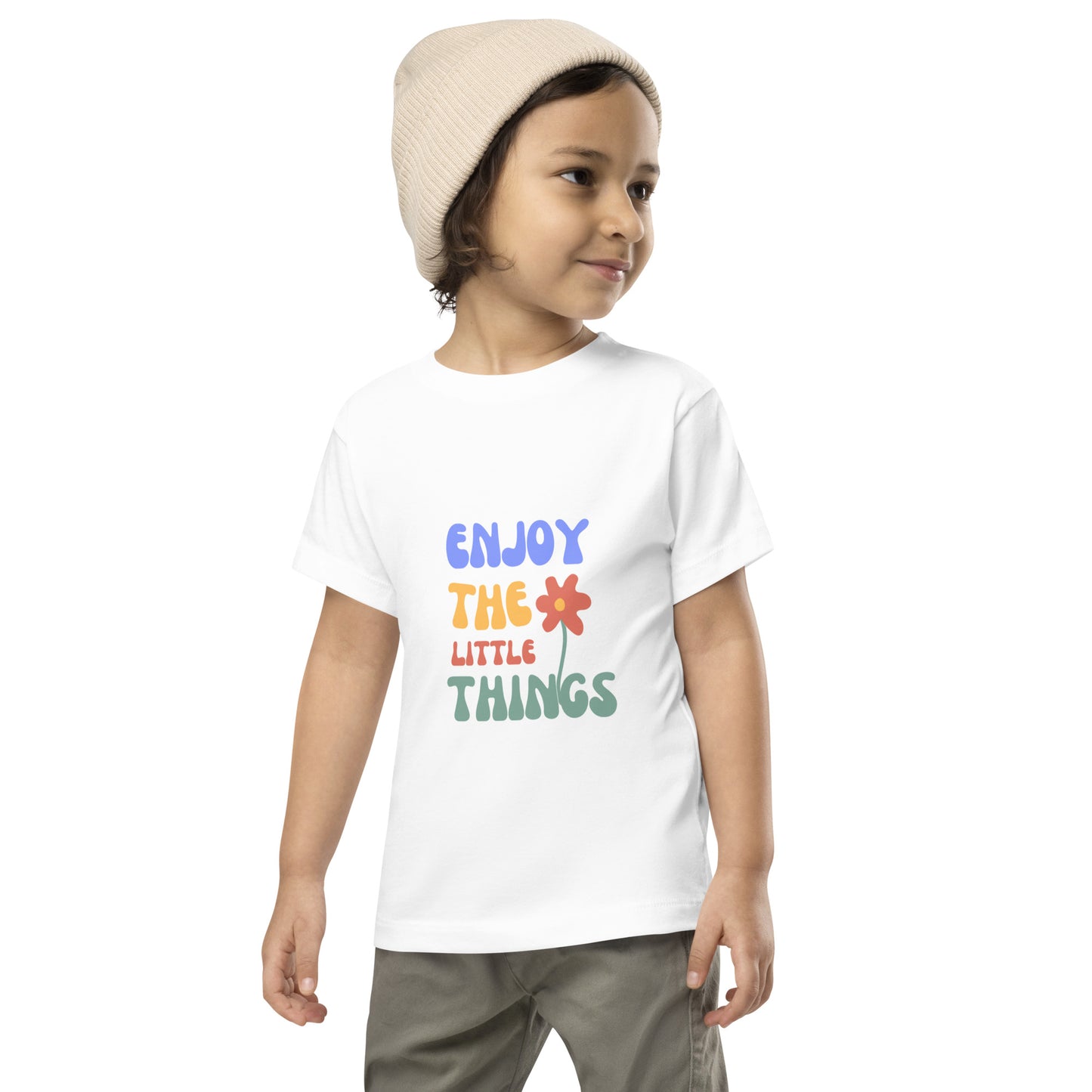 Enjoy The Little Things - Toddler Short Sleeve Tee