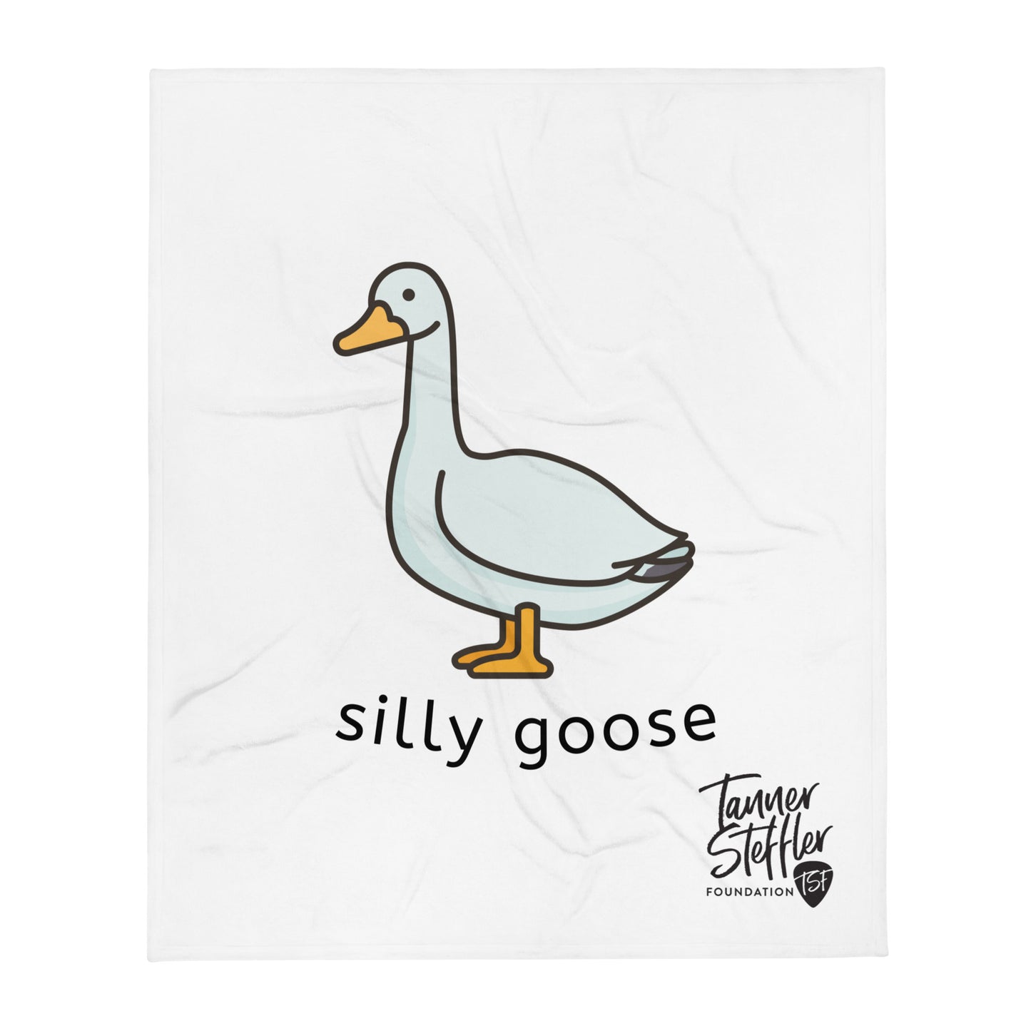 Silly Goose Throw Blanket