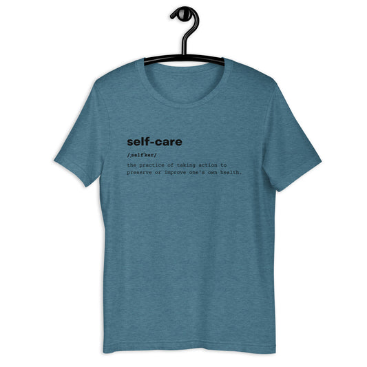 Self Care Definition Unisex Tee
